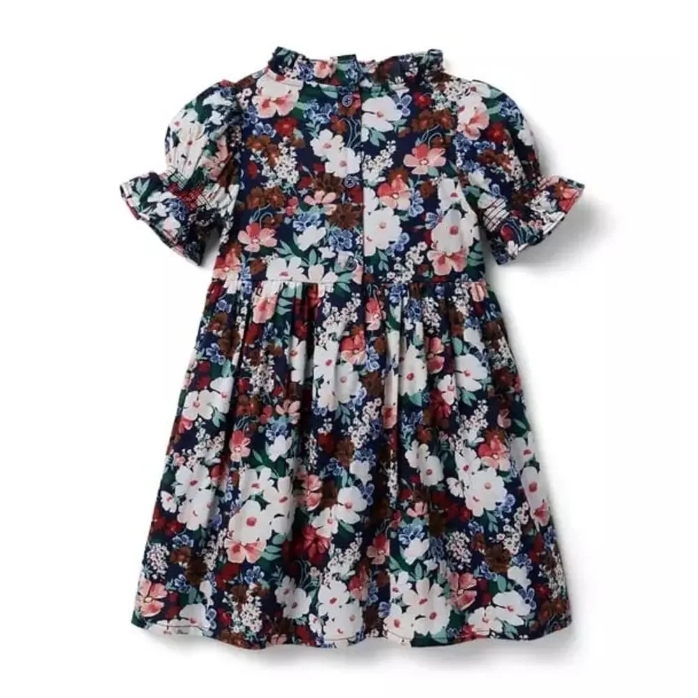 NWT❤️Janie and Jack The Hannah Floral Smocked Dress sz14